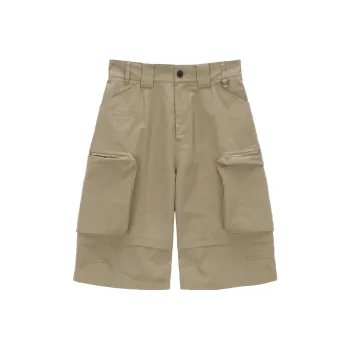 MATIN KIM Cargo Shorts Unisex Light Umber