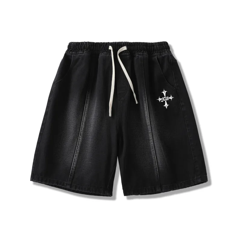 JCUI Denim Shorts Unisex-0