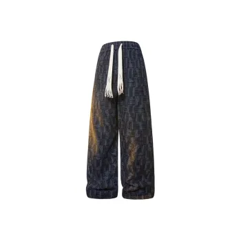 KOKO BASE Casual Pants Unisex Heather White