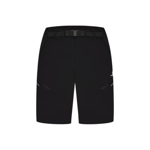 Biyin Leufen Casual shorts Beer Men's Black