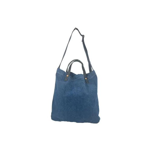 Alternative Country Canvas Bag, Handbag Unisex Navy Blue