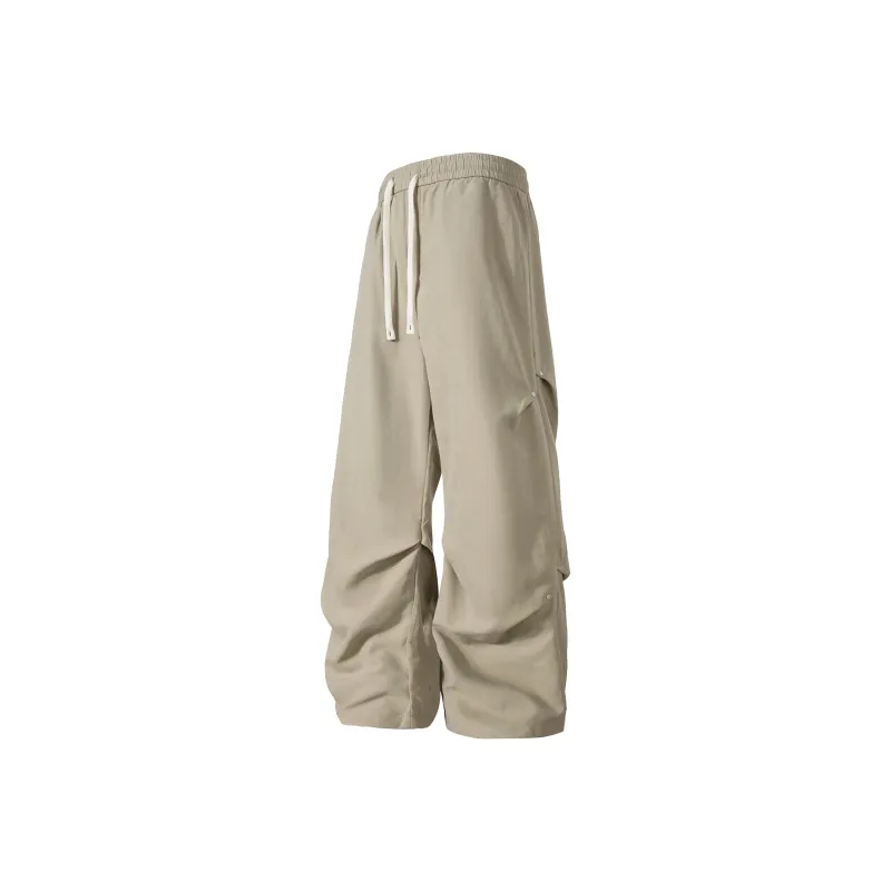 TELENT Casual Pants Unisex Rose Red-32