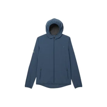 Vuori SS25 Outdoor Trainer Shell Jacket Men's Pacific Linen Texture Color/Pacific Linen Texture