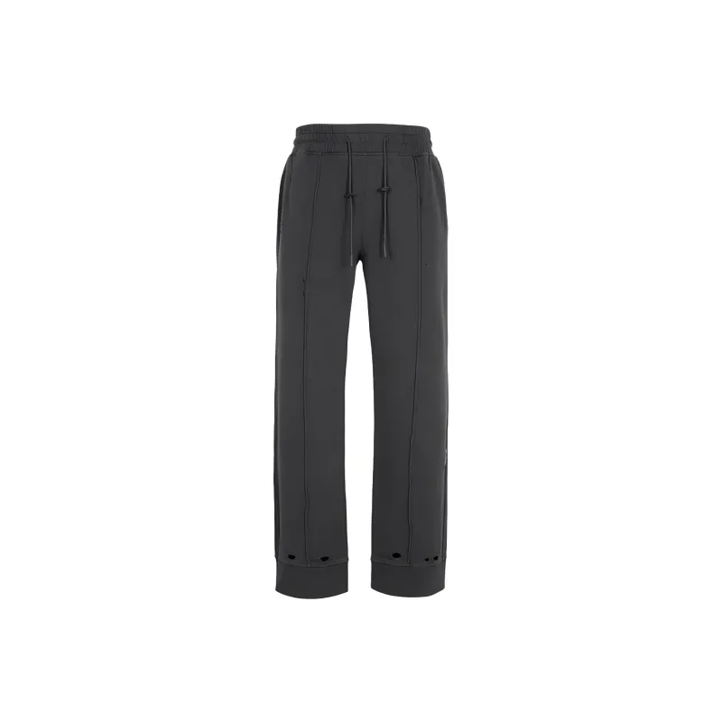 C2H4 Casual Pants Unisex Dark Gray-0