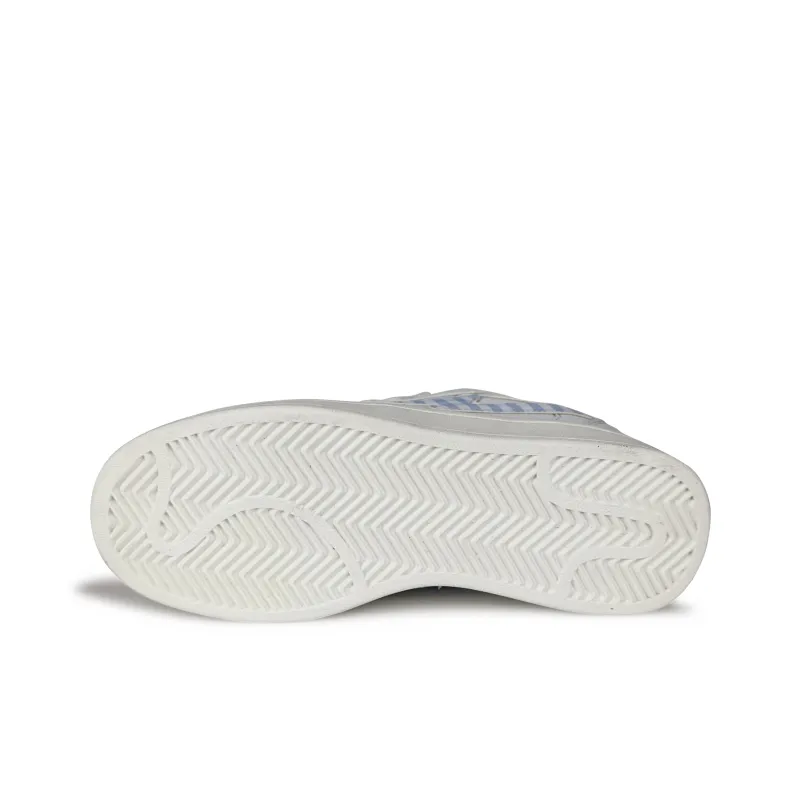 Rongchuan Slip Resistant, Abrasion Resistant, Lightweight Low Top Skateboard Shoes Unisex White Moon Square-4