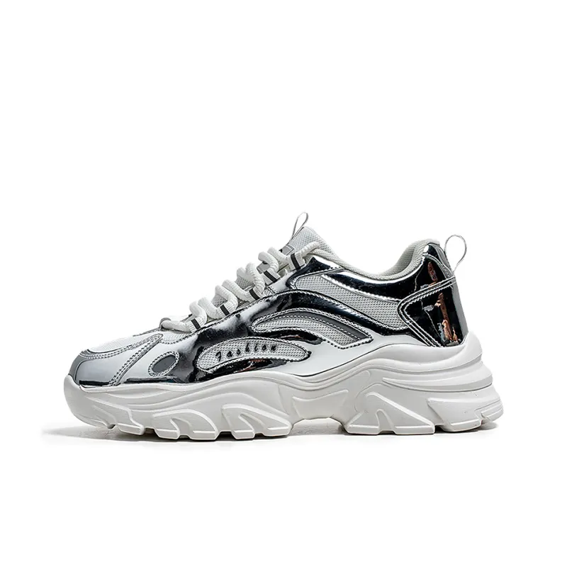 Yi Jiabao Anti Slip Wear Resistant Low Top Chunky Sneakers Men's-10