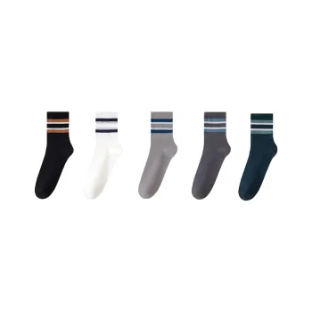 Urban Beauty Mid Calf Socks Men's 5 Pack