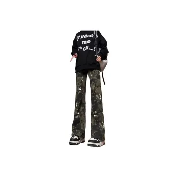DABAISHA Jeans Unisex Camouflage