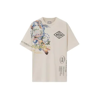 WOOYOUNGMI T Shirts Men Ivory