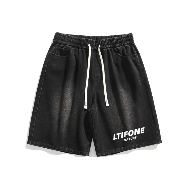 LTIFONE Denim Shorts Unisex-0