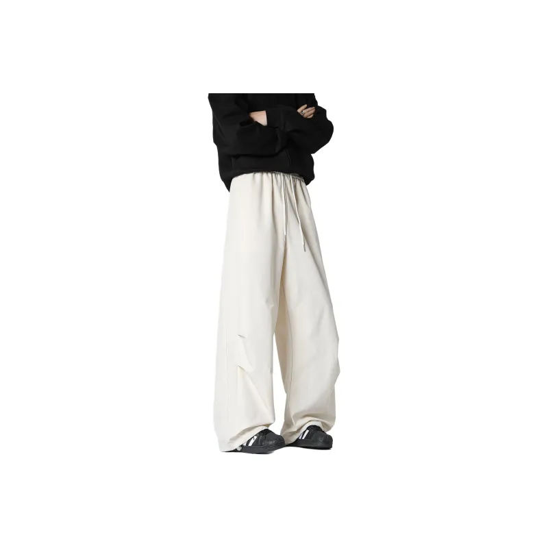 YATSI Casual Pants Unisex Dark Red-4