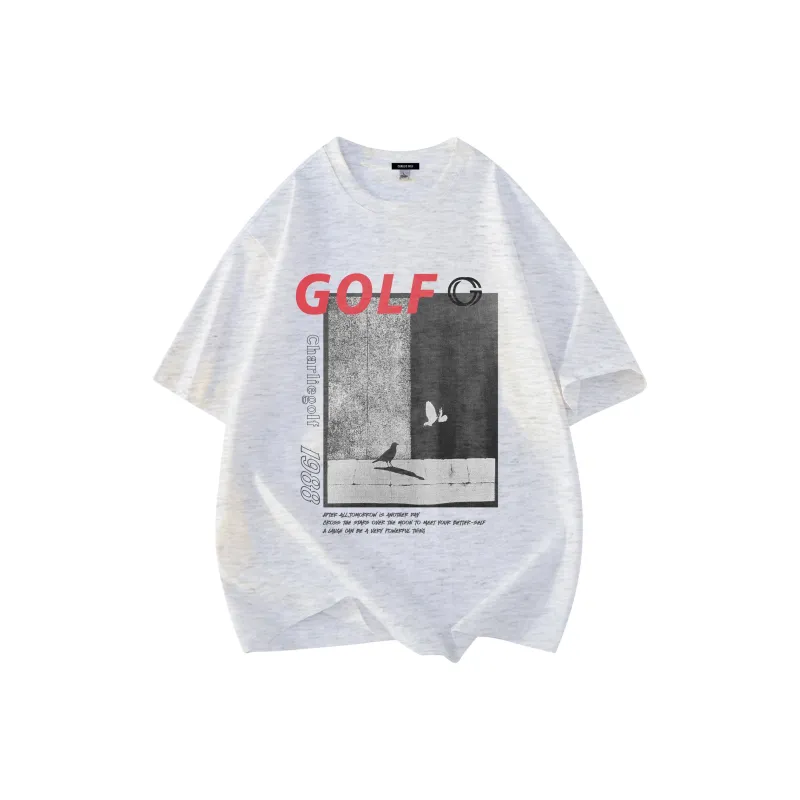 CHARLIE GOLF T Shirt Unisex Black-8