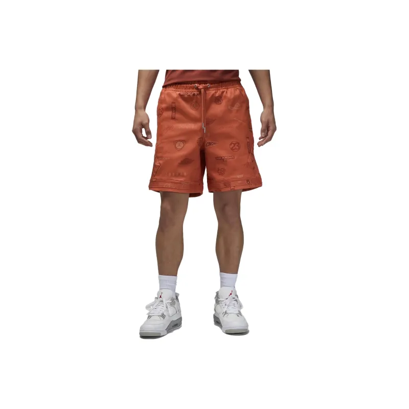 Nike Casual Shorts Men Orange-0