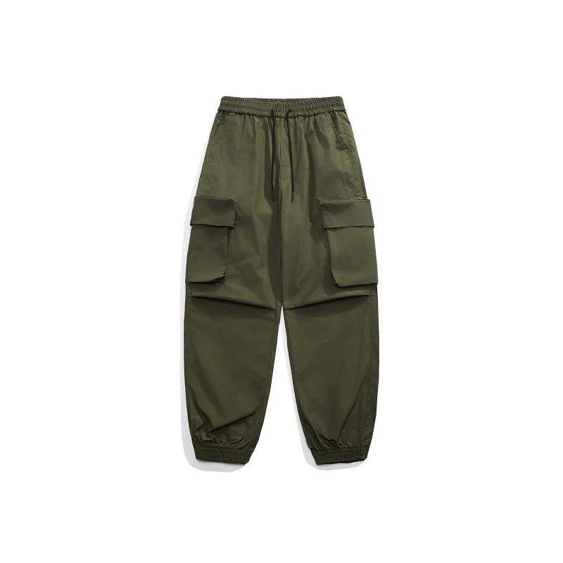 DEERWAY Casual Pants Unisex Blue-13