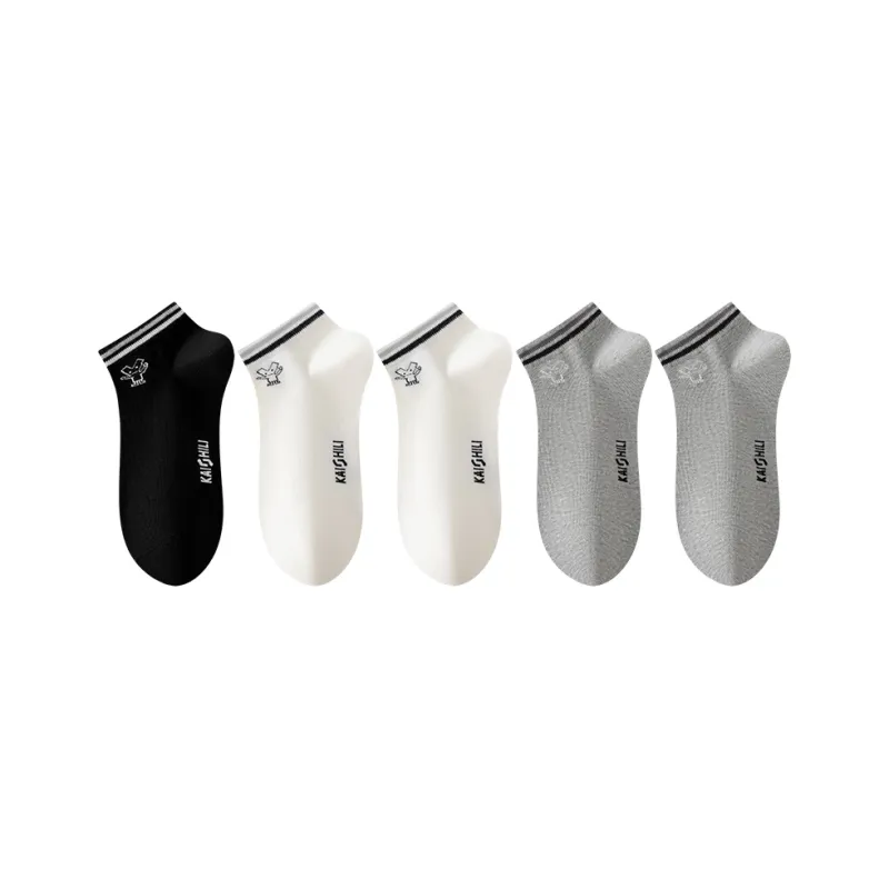 MIIOW No Show Socks Unisex 5 Pack-20