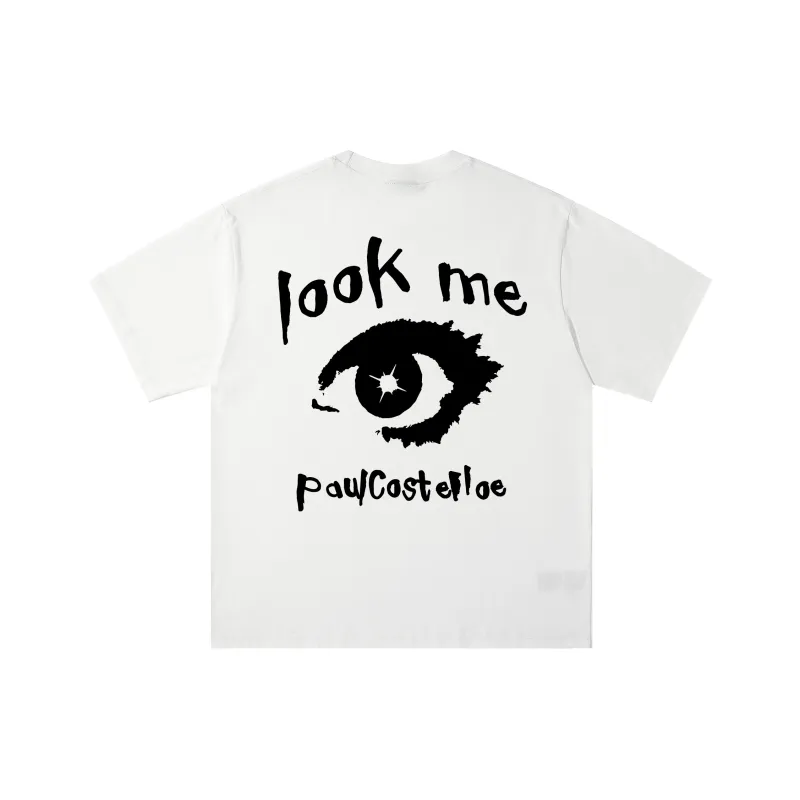 PAUL COSTELLOE Looking My Eyes T Shirt Unisex-4