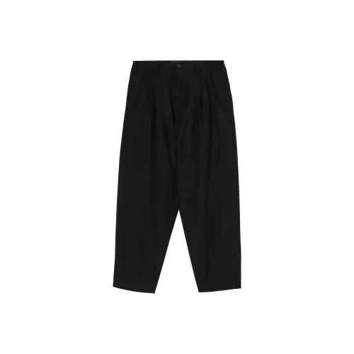 Yohji Yamamoto Pour Homme 블랙 남성 캐주얼 팬츠