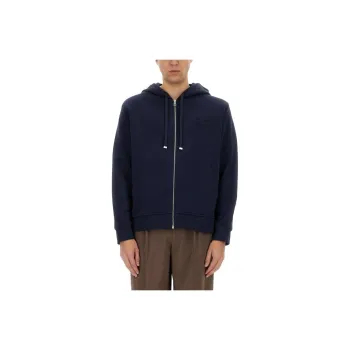 ETRO Pegaso Embroidered Zipped Hoodie