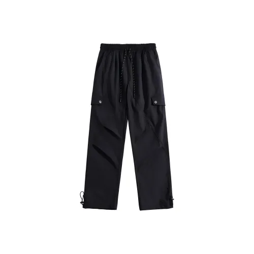 D&W Casual Pants Unisex Absolute Black