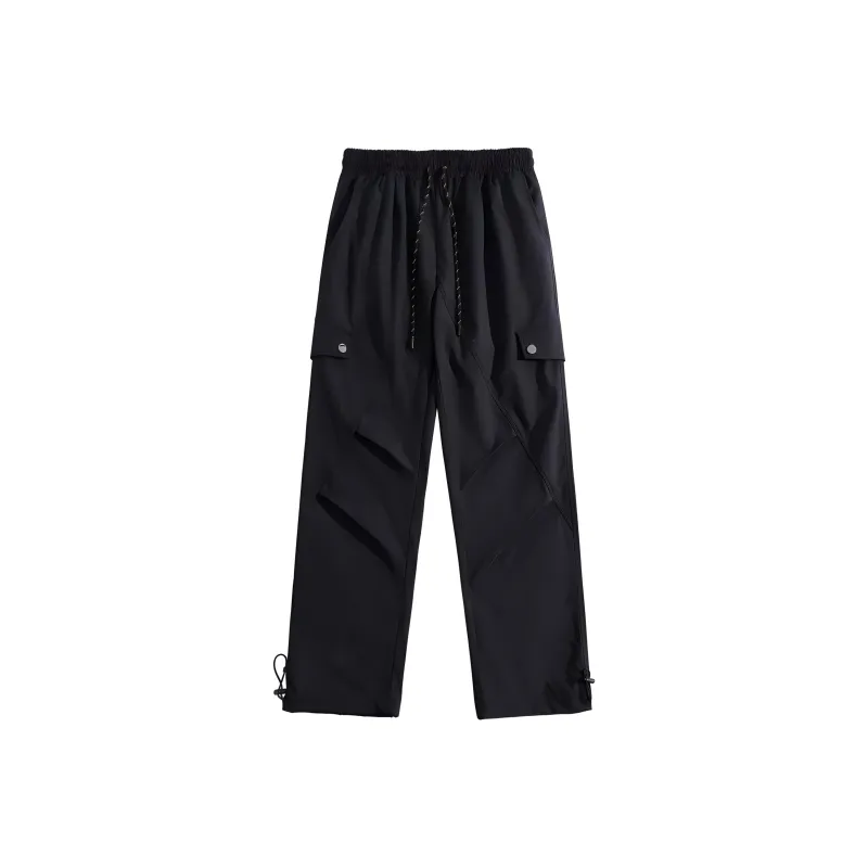 D&W Casual Pants Unisex Absolute Black-0