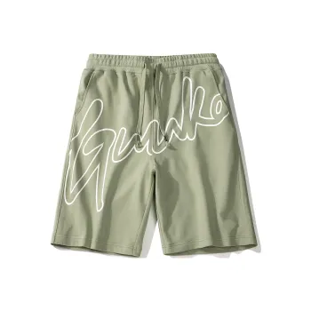 Guuka Casual Shorts Men Light Army Green