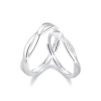 Central Fashion 925 Sterling Silver Rings Unisex