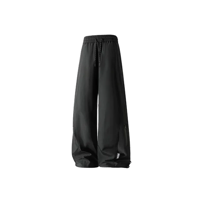 ROSECREED Casual Pants Unisex Black-0