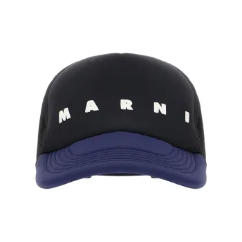 MARNI 3D Logo Trucker Hat