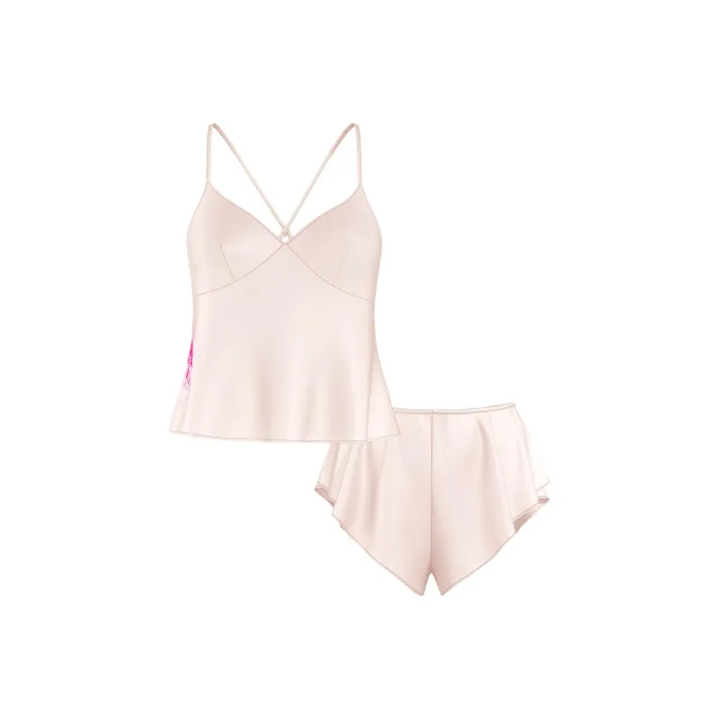 Victoria's Secret Pajama Set Women's Light Pink-0