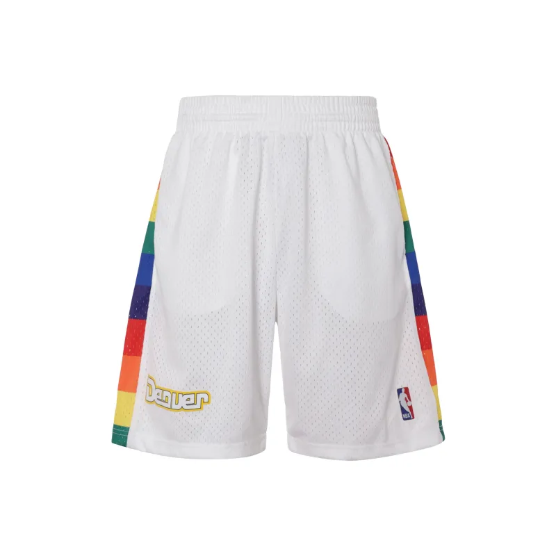 Mitchell & Ness Basketball Shorts Men's White-0