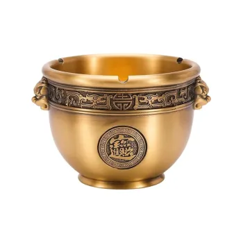 Xuan Rafters Pavilion Home Living Room Hotel Tea Table Office Desk High End Copper Chinese Style Craft Ornament