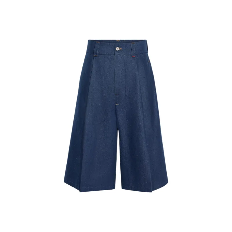 Jacquemus Denim Shorts Men's Blue-0
