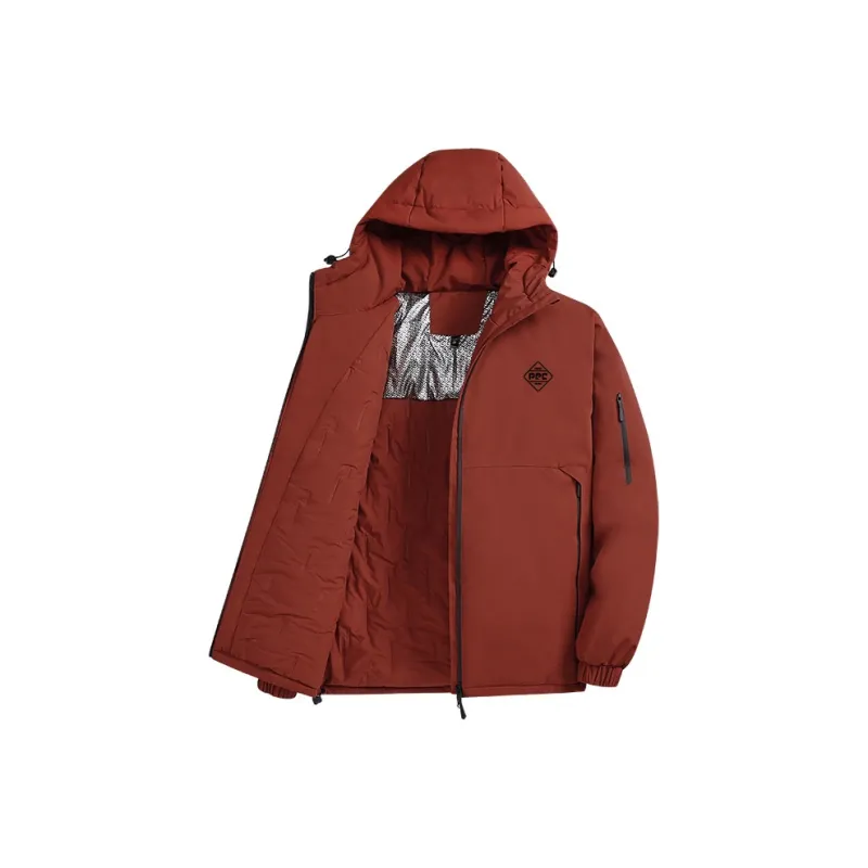 PIERRE CARDIN Puffer Jacket Unisex Beige Apricot-14