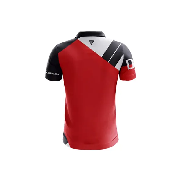 CORALIAN Polo Shirt Women's Red-1