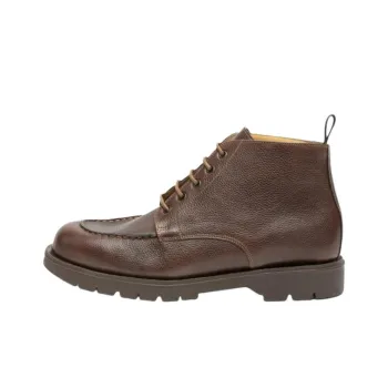 KLEMAN CLEON MANUFACTURE OXAL G VGT Ankle Boots 3cm Unisex Coffee