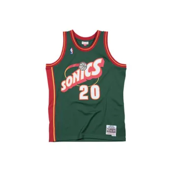 Mitchell Ness Basketball Jerseys Men Green