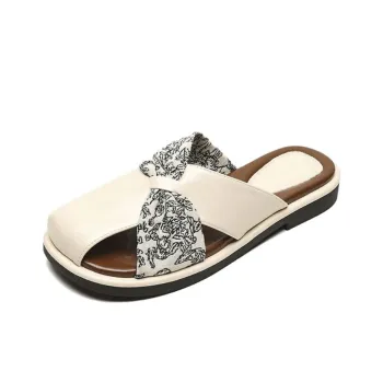City Camel Rubber Sole Slip Resistant Closed Toe Slippers Women's