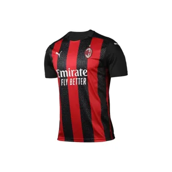 PUMA Soccer Jerseys Men Black With Red Stripes