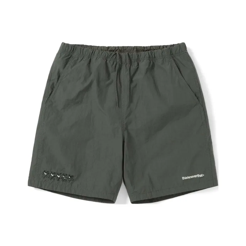 Thisisneverthat x Grateful Dead SS24 Casual Shorts Unisex Dark Green-0