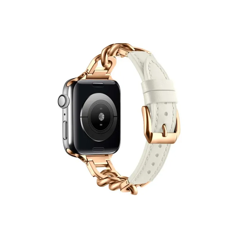 ZHENGGUANG Watch Band Apple Compatibility Genuine Leather Material-30