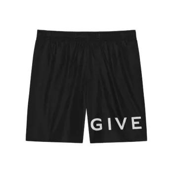 Givenchy Logo Swim Swim Shorts