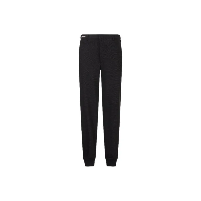 CORNELIANI FW24 Casual Pants Men's Black-0