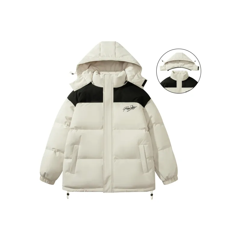 WARRIOR Ride The Wind And Waves Series Puffer Jackets Unisex-5