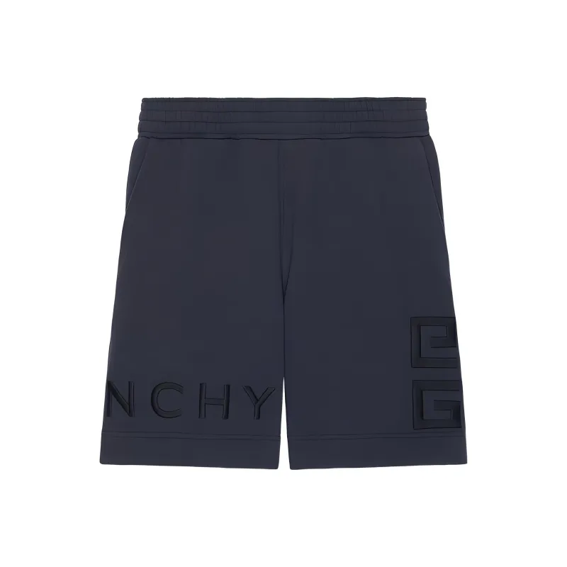 Givenchy Boxing Fit Embroidered Shorts-0