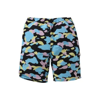 A BATHING APE New Multi Camo Track Shorts