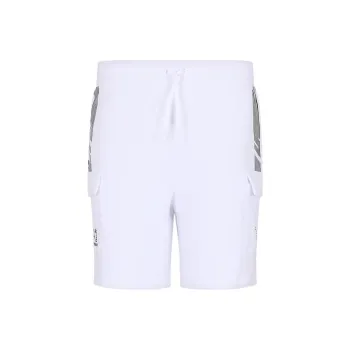 EMPORIO ARMANI EA7 SS23 Shorts Men's White