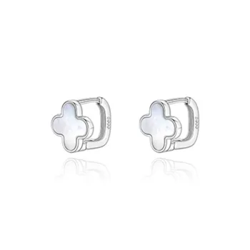 KiNGZiT Mother Of Pearl Earrings Women's