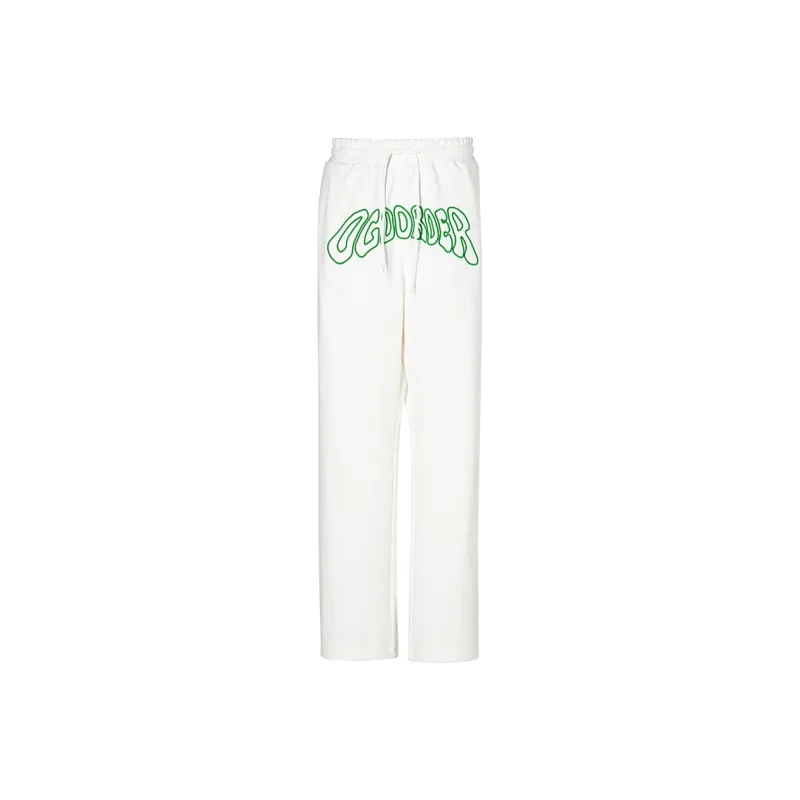 AFGK Sweatpants Unisex Black/White-4