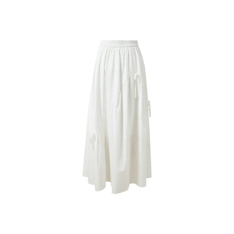 3COLOUR Casual Long Skirt Women's-1