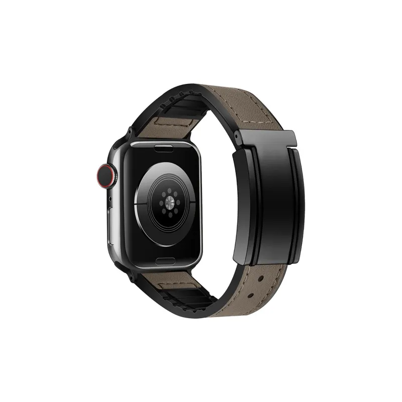 ZHENGGUANG Watch Band Apple Compatibility Genuine Leather Material-10